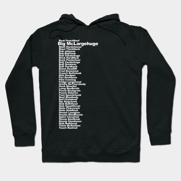 Big MacLargeHuge Hoodie by Cultural Barbwire